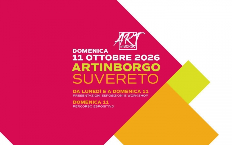ArtInBorgo: dal 5 all�11 ottobre il borgo si trasforma in una grande mostra a cielo aperto